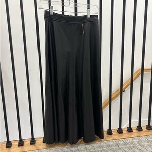 Banana Republic Black Midi Skirt